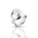 Tika Pearl Silver Ring