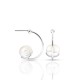 Vita Pearl Silver Earrings