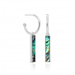 Kotak Mother Of Pearl Silver Earrings Kotak Mother Of Pearl Silver Earrings