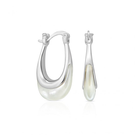 Anting Perak Mother of Pearl Liondra