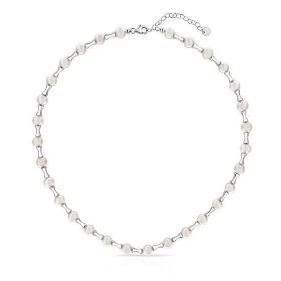 Julian Pearl Silver Necklace