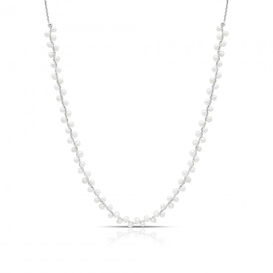 Winter Pearl Silver Necklace Winter Pearl Silver Necklace