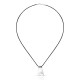 Boxy Pearl Silver Pendant