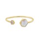 Gelang Emas Mother Of Pearl Hexagon