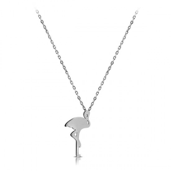 Flamingo Silver Necklace Flamingo Silver Necklace