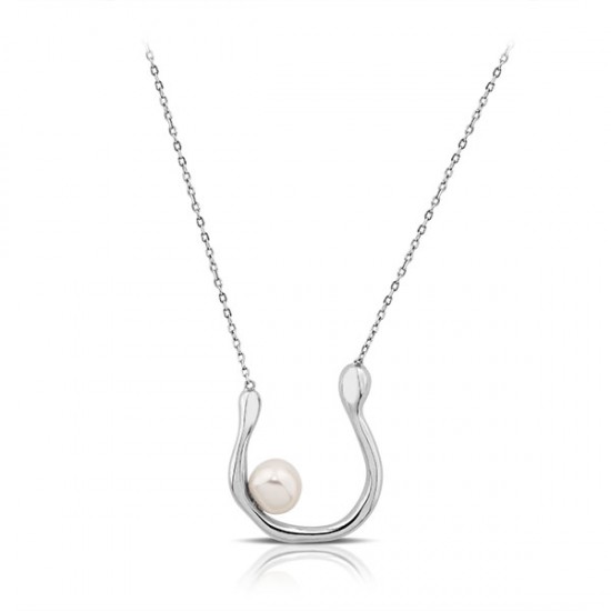 Pearl Bay Silver Necklace