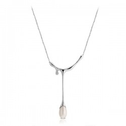 Mia Pearl Silver Necklace Mia Pearl Silver Necklace