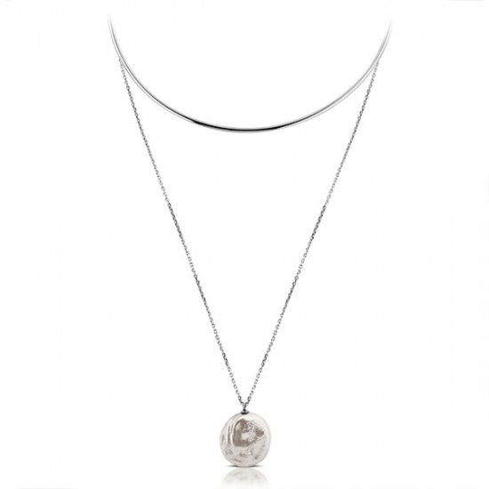 Story Silver Necklace Story Silver Necklace