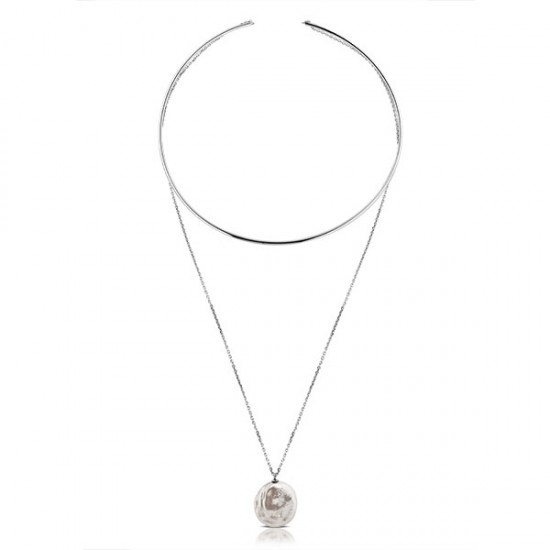 Story Silver Necklace Story Silver Necklace