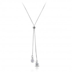 Neckline Crystal Silver Necklace Neckline Crystal Silver Necklace