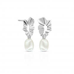 Kipas Pearl Silver Earrings Kipas Pearl Silver Earrings