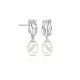 Monumen Pearl Silver Earrings Monumen Pearl Silver Earrings