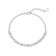 Marsa Zircon Silver Bracelet