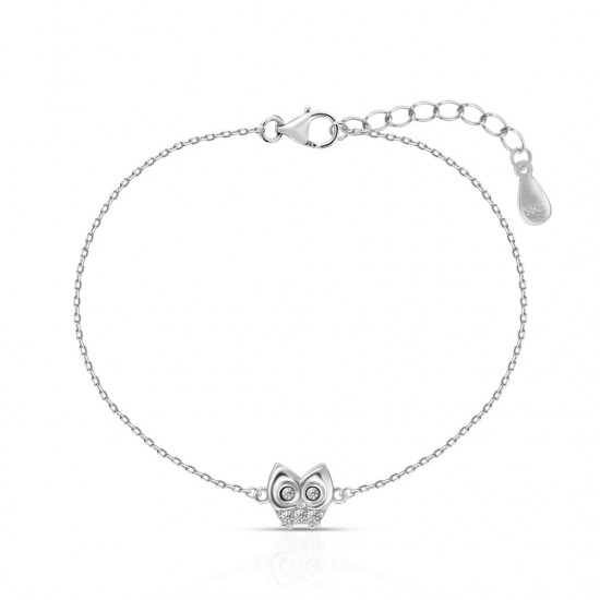 Nocturne Zircon Silver Bracelet