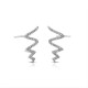 Zig-Zag Zircon Silver Ear Cuffs Zig-Zag Zircon Silver Ear Cuffs