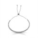 Baguette Zircon Silver Bracelet Baguette Zircon Silver Bracelet