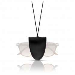 Black Eyeglasses Holder Necklace